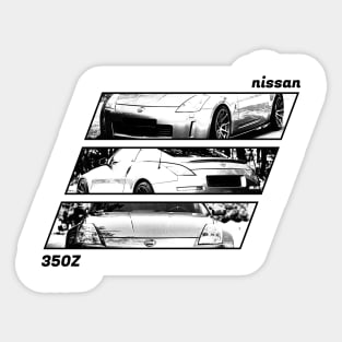 NISSAN 350Z Black 'N White Archive 2 Sticker